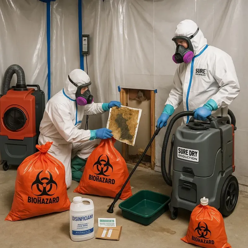 Contaminated Water Handling Protocols process in Beechwood Trails, OH
